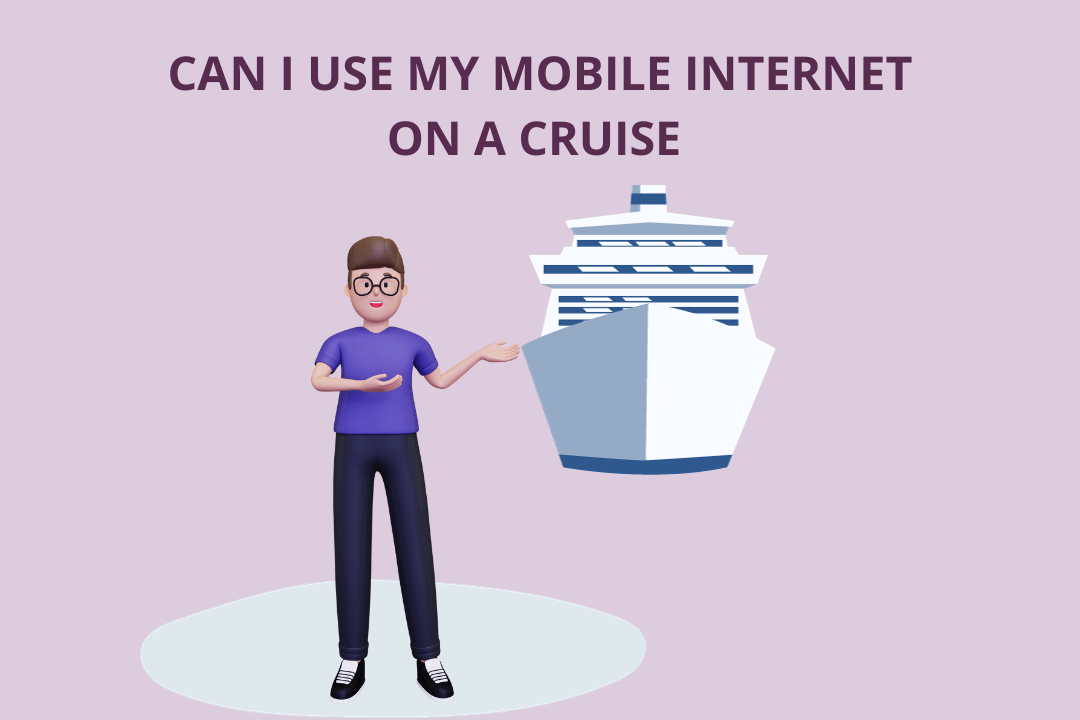 mobile internet on a cruise trip